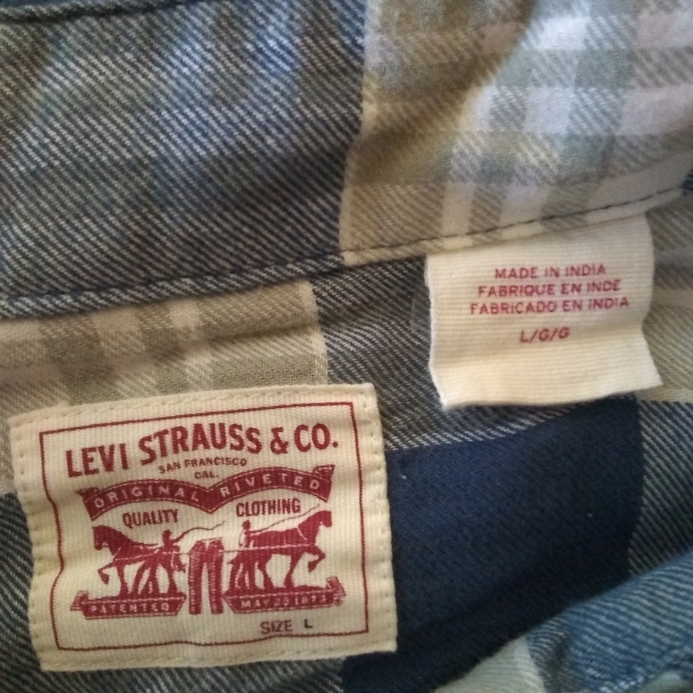 LEVI Western Style Shirt UNISEX - Picture 6 of 8